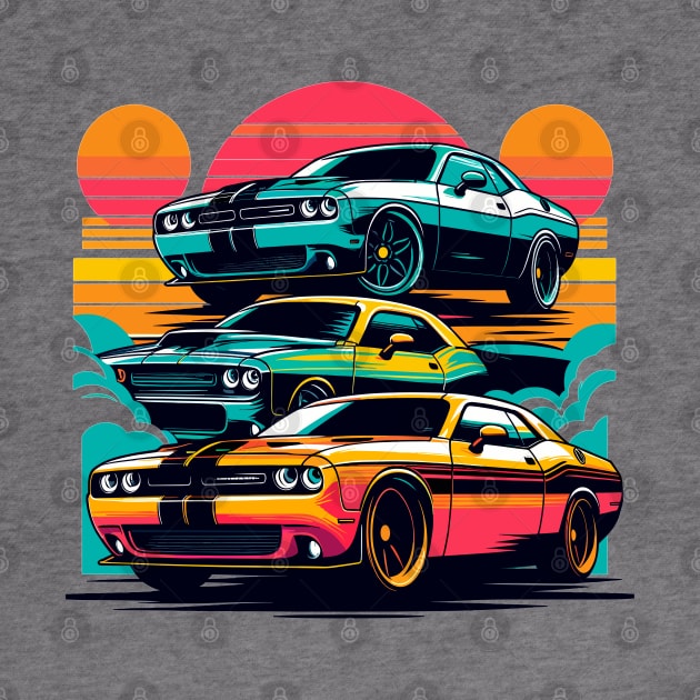 Dodge Challenger by Vehicles-Art